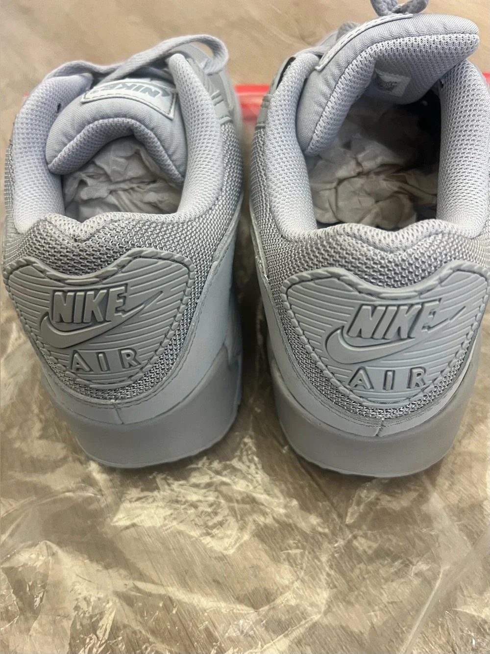 Nike Men’s 8.5/ W 9.5. Air Max 90 Sneakers - Light Grey